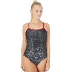 Maru - Ariadne Ecotech Sparkle Swift Back Ladies Swimsuit - Black