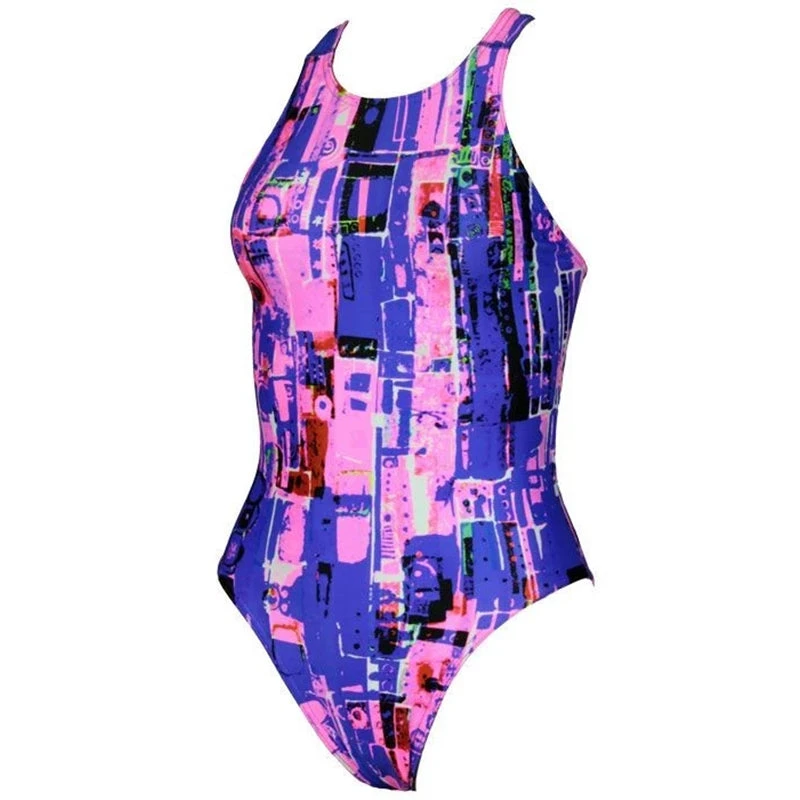 Maru - Eco Zone Back Ladies Swimsuit - Pink - Image 2