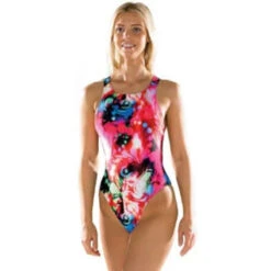 Maru - Groovy Zone Back One Piece Swimsuit - Pink
