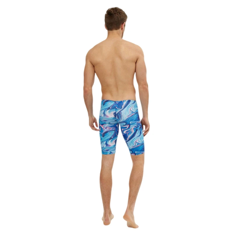 Maru - Marble Run Pacer Mens Jammer - Blue/Pink - Image 2