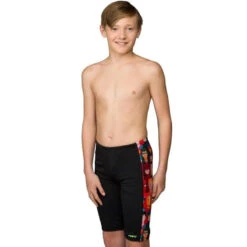 Maru - Marvellous Heroes Pacer Panel Boys Jammer - Multi