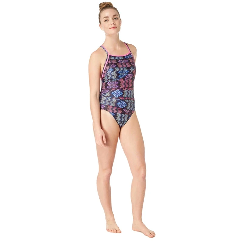 Maru - Nevada Pacer Ace Back Ladies Swimsuit - Multi - Image 4