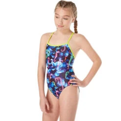 Maru - Ocean Pacer Fly Back Girls Swimsuit