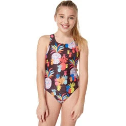 Maru - Pineapple Poll Sparkle Auto Back Girls Swimsuit - Multi