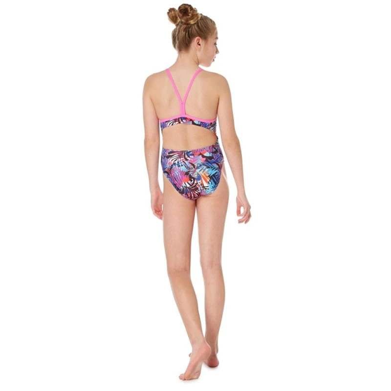 Maru - Savannah Pacer Fly Back Girls Swimsuit - Multi - Image 2