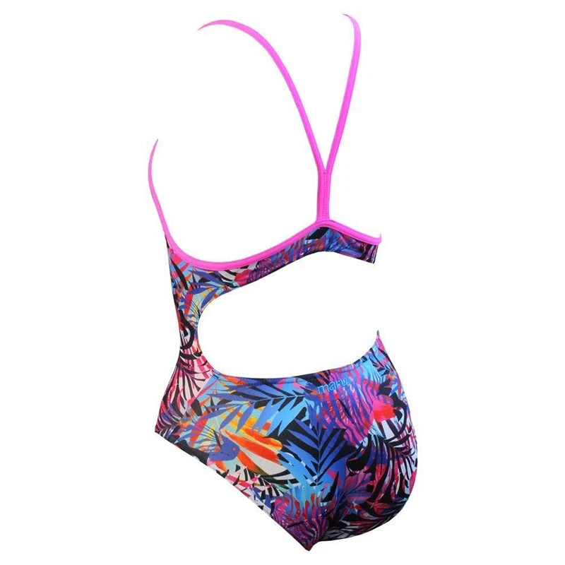 Maru - Savannah Pacer Fly Back Girls Swimsuit - Multi - Image 6