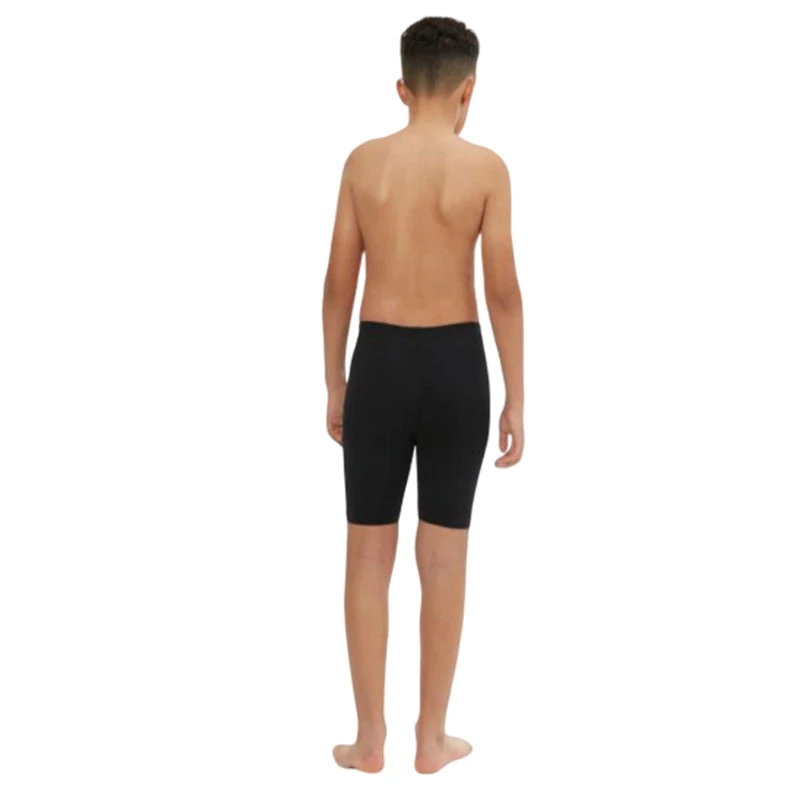 Maru - Solid Black Pacer Junior Boys Jammer - Image 2