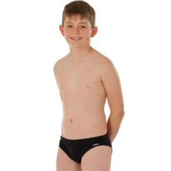 Maru - Solid Pacer Junior Boys Brief - Black