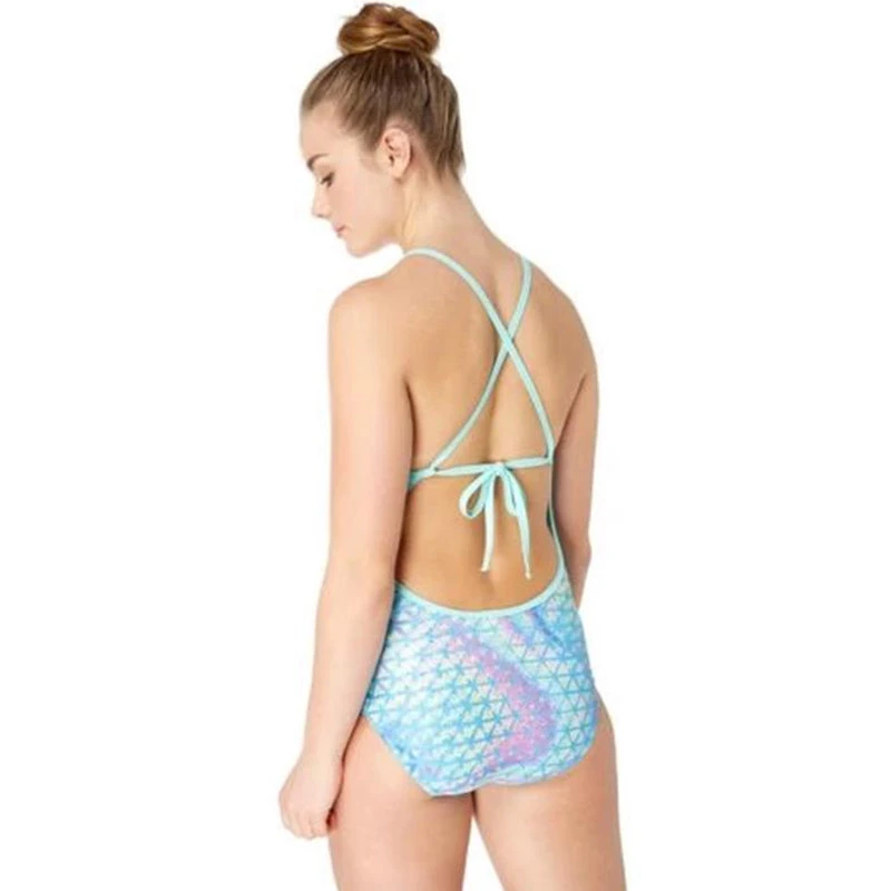 Maru - South Beach Sparkle Tie Back Ladies Swimsuit - Image 2