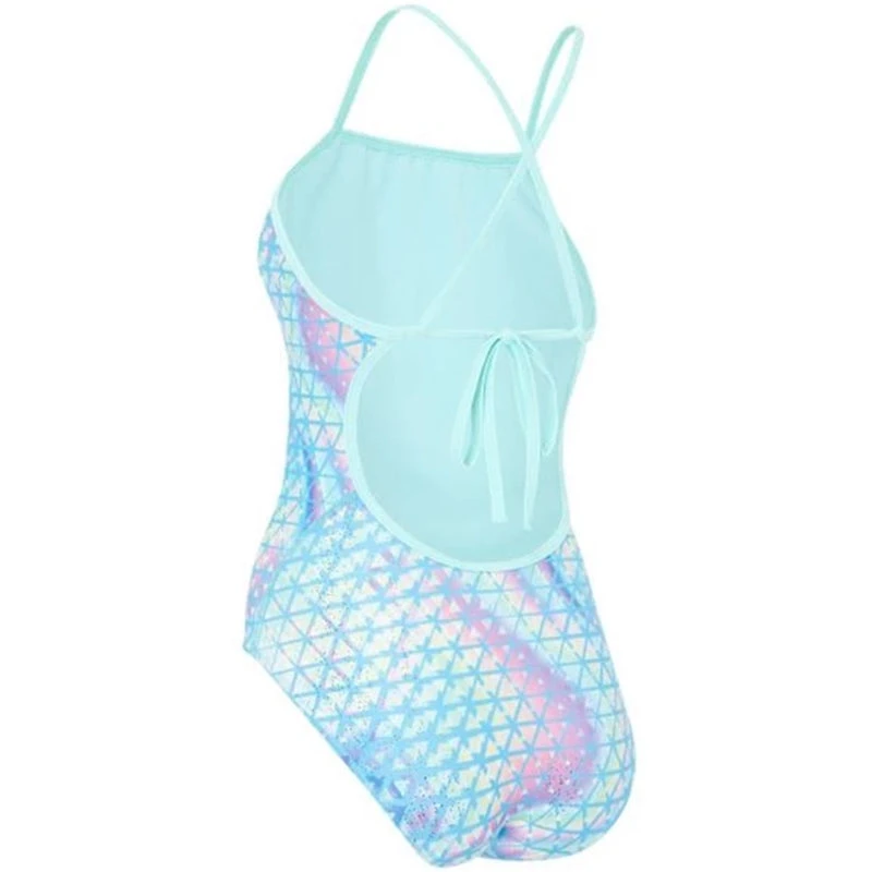 Maru - South Beach Sparkle Tie Back Ladies Swimsuit - Image 7