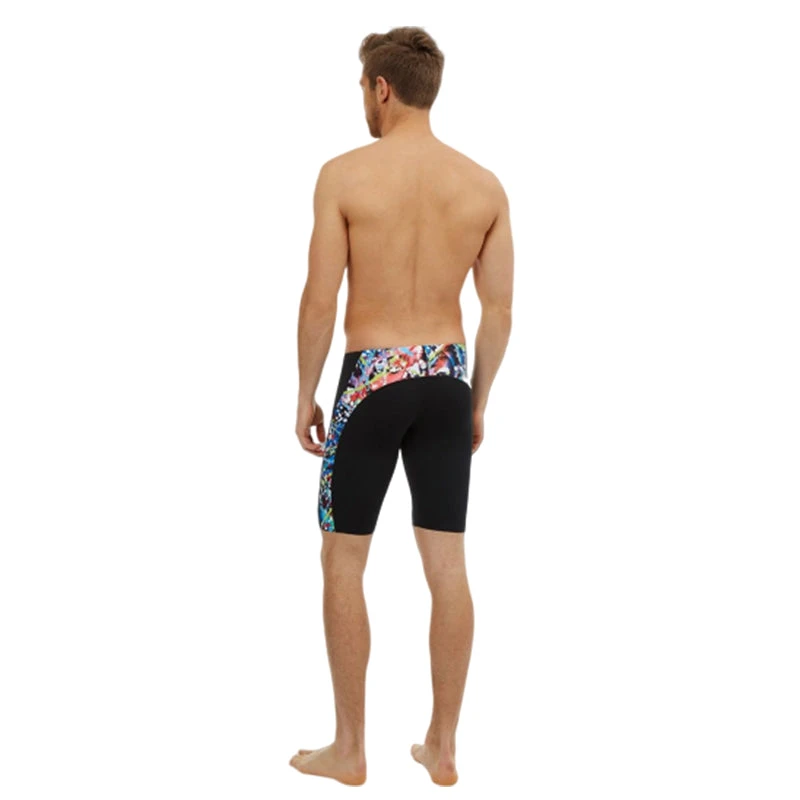 Maru - Splash Ecotech Panel Mens Jammer - Black/Multi - Image 2