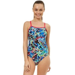 Maru - Splash Ecotech Swift Back Ladies Swimsuit - Multi