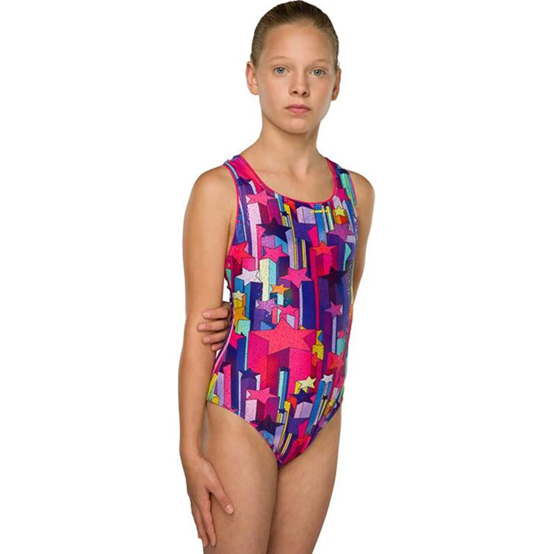 Maru - Stargazer Sparkle Apollo Back Girls Swimsuit - Multi