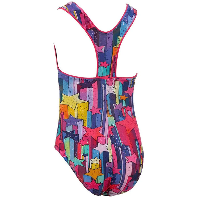 Maru - Stargazer Sparkle Apollo Back Girls Swimsuit - Multi - Image 4